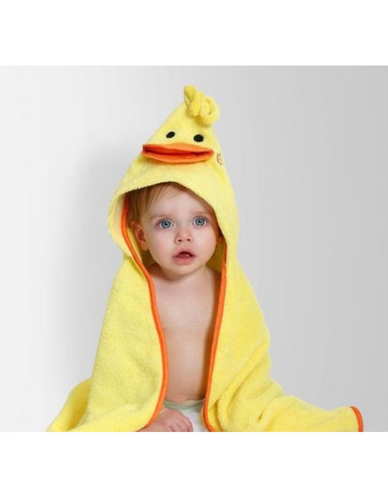 Zoocchini Baby Puddles the Duck Hooded Towel