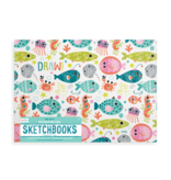 Ooly Doodle Pad Duo Sketchbooks: Friendly Fish - 2pk