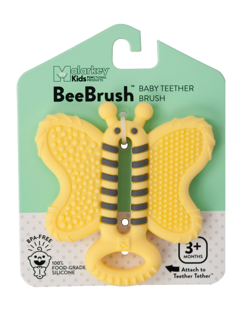 Tooth Brush Teether - Bee Brush