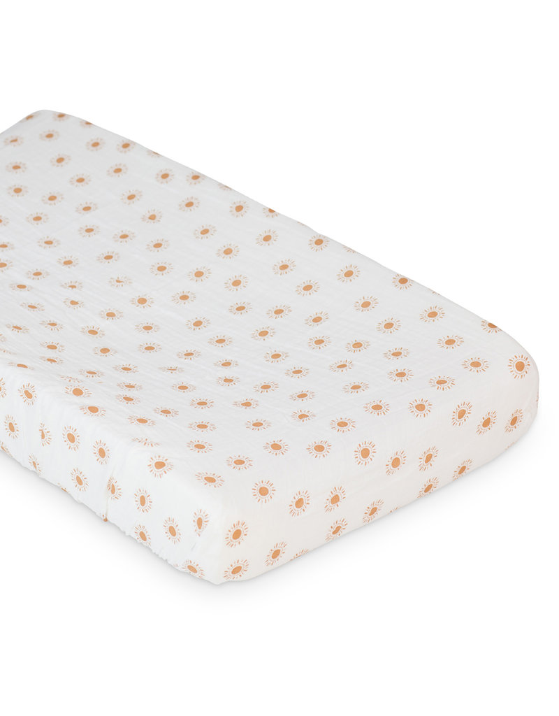 Lulujo Change Pad Cover - Suns