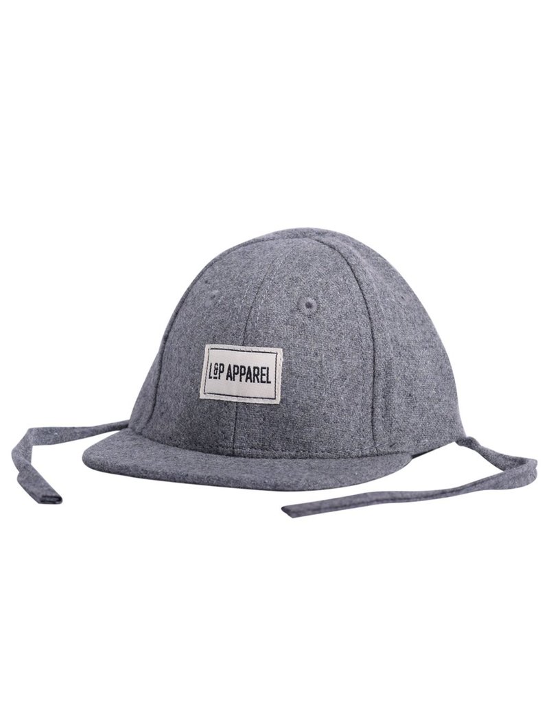 L and P Apparel Grey Seattle Baseball Hat