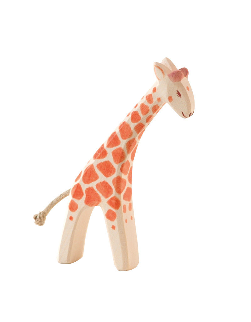 Ostheimer Wooden Toys Giraffe, Small Head Low