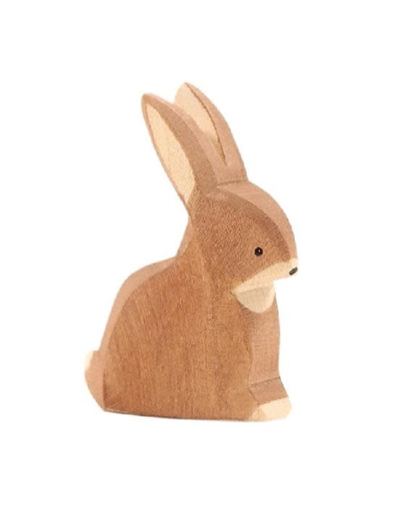 Ostheimer Wooden Toys Rabbit Sitting