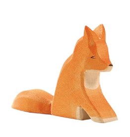 Ostheimer Wooden Toys Fox Sitting