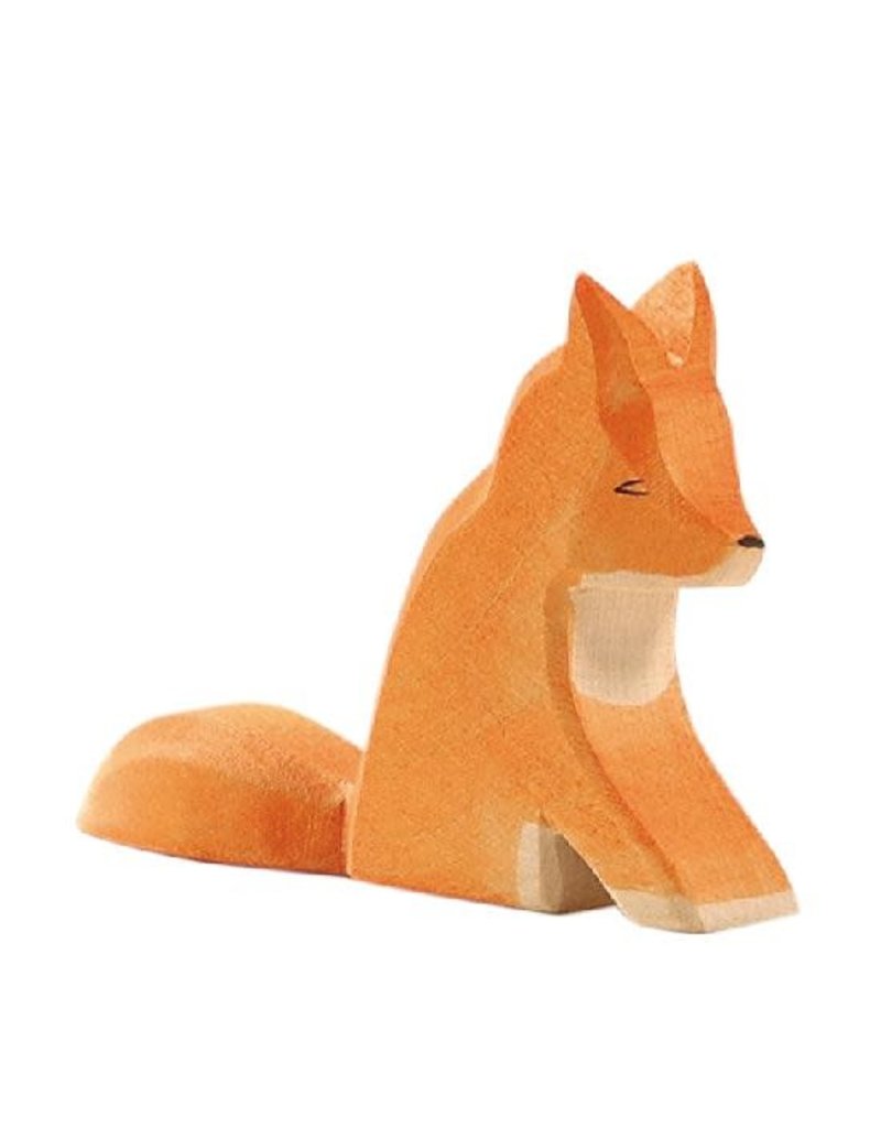 Ostheimer Wooden Toys Fox Sitting