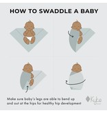 Kyte Baby Bamboo Swaddling Blanket, Sage, Large