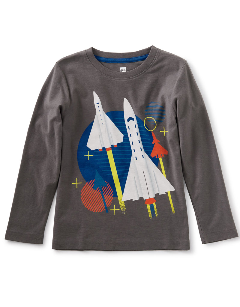 Tea Collection Space Shuttle Graphic Tee
