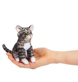 Folkmanis Finger Puppet - Tabby Cat