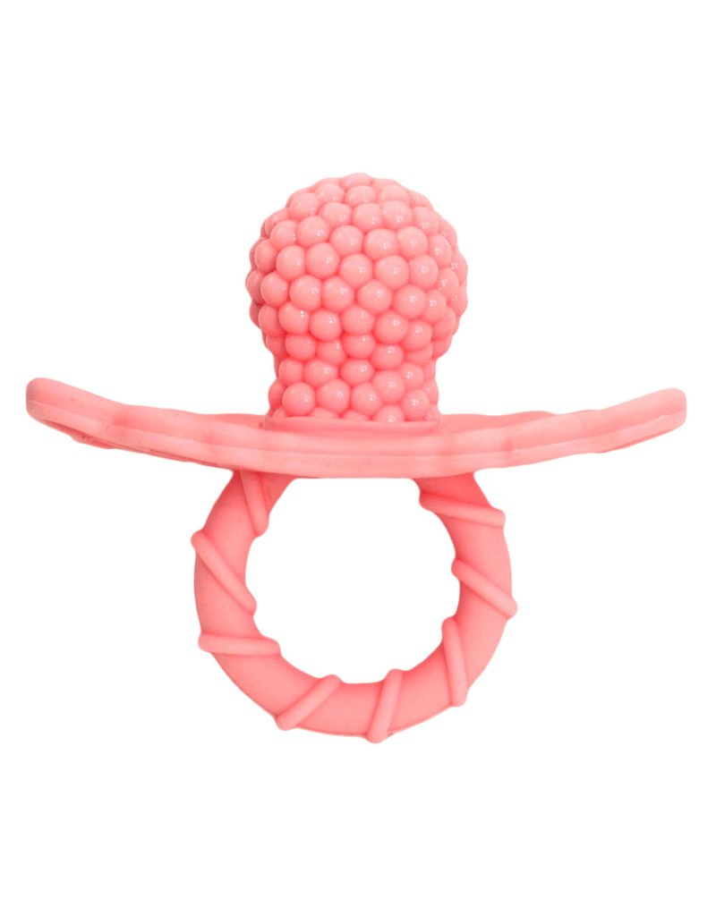 Razberry Teether Cotton Candy Pink