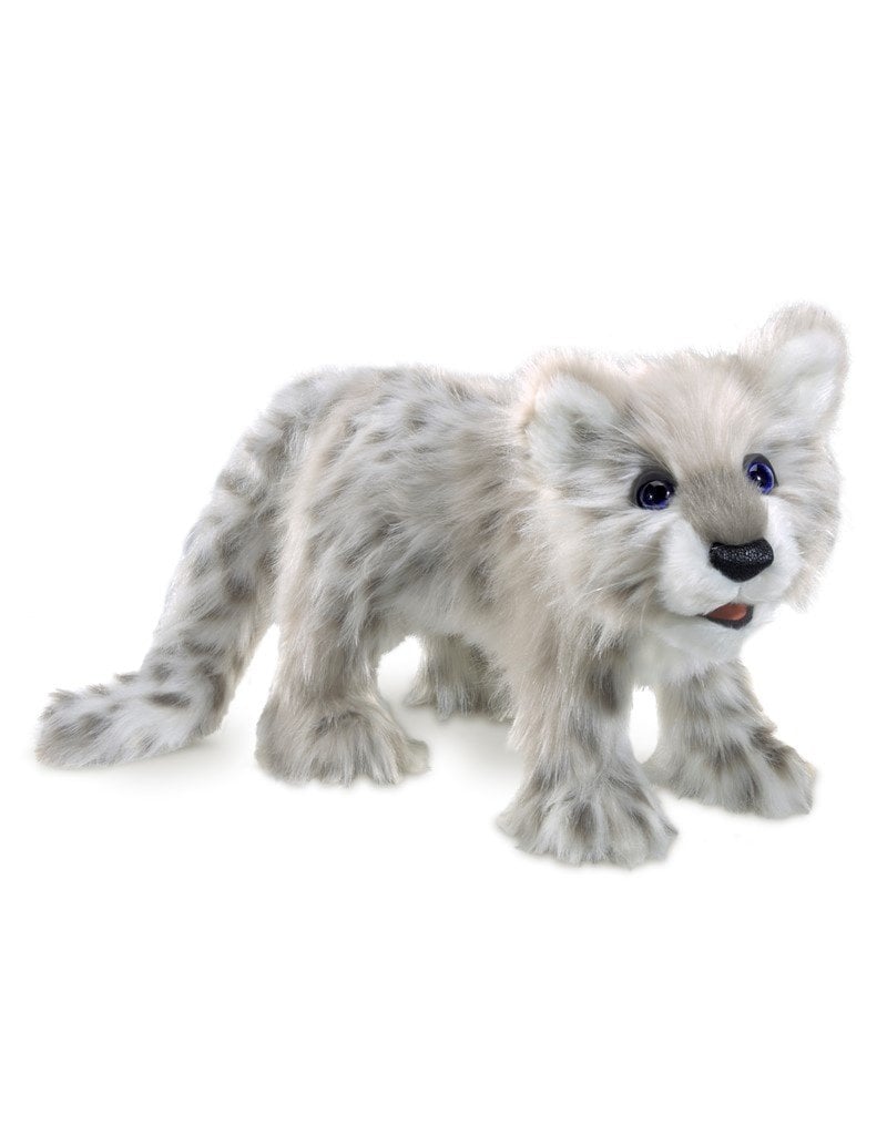 Folkmanis Snow Leopard Puppet