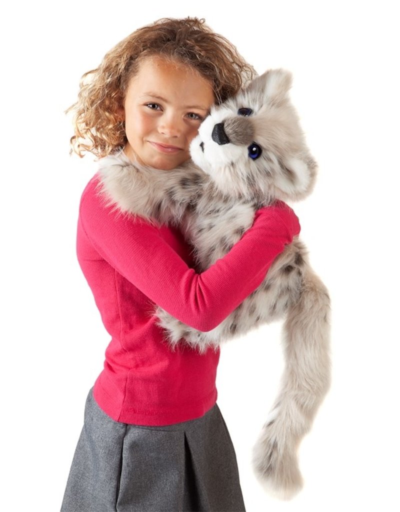 Folkmanis Snow Leopard Puppet