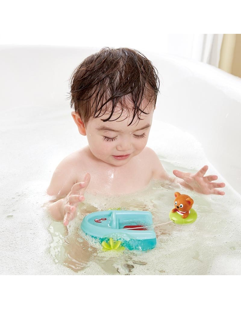 Hape Toys Tubing Pull-Back Boat