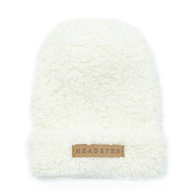 Headster Sherpa Toque, Cream 1-4y