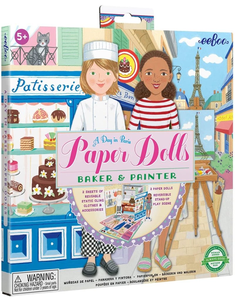 Eeboo Paper Dolls - A Day in Paris