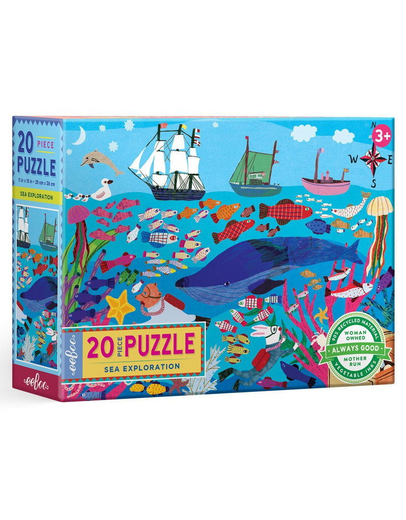 Eeboo Sea Exploration Puzzle 20pc