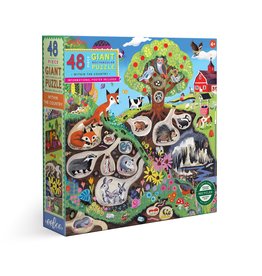 Eeboo Within the Country Giant Puzzle 48pc
