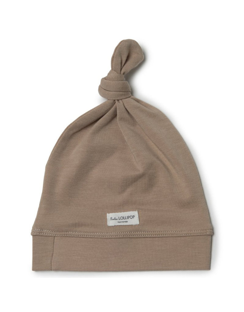 Loulou Lollipop Top Knot Beanie in TENCEL™ - Nomad