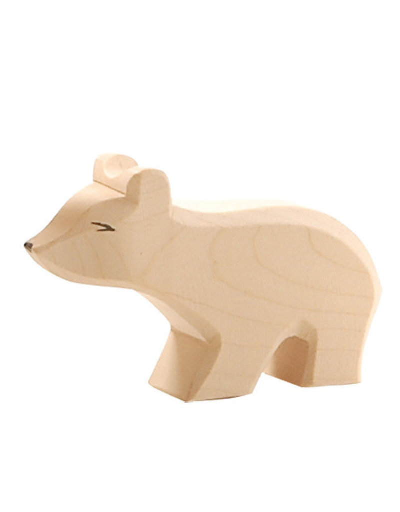 Ostheimer Wooden Toys Polar Bear, Small Long Neck
