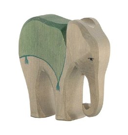 Ostheimer Wooden Toys Elephant with Saddle
