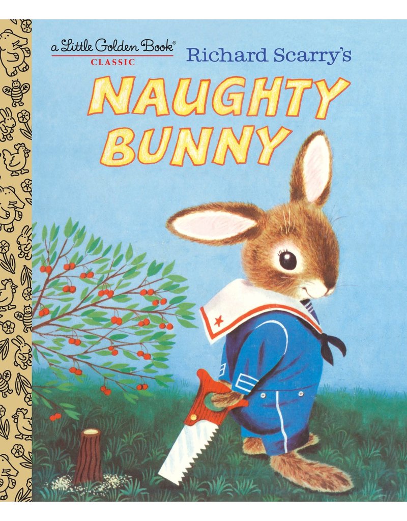 Random House Richard Scarry's Naughty Bunny