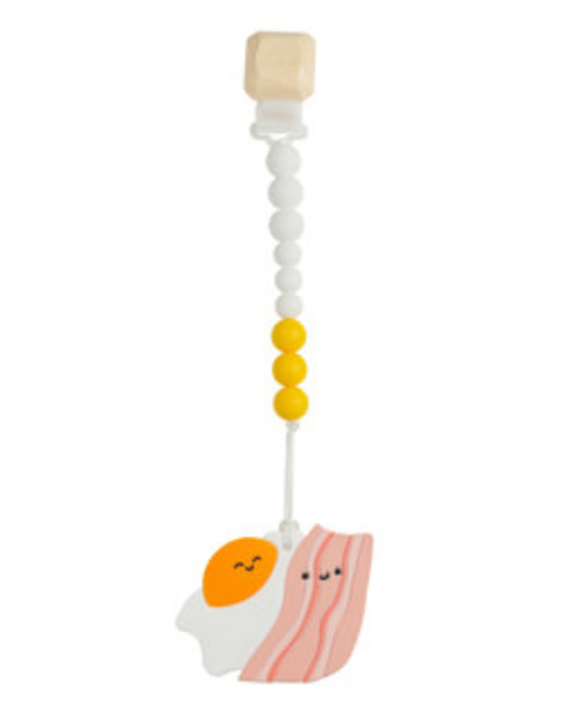 Loulou Lollipop Bacon and Egg Teether Set