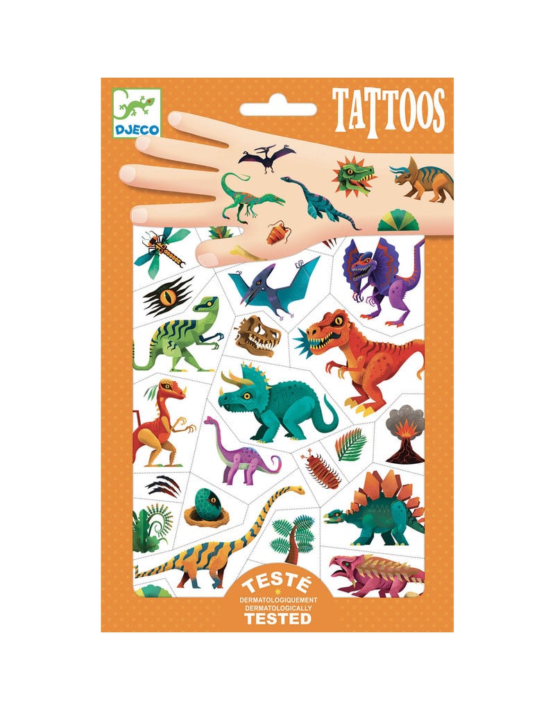 Djeco Tattoos - Dino Club