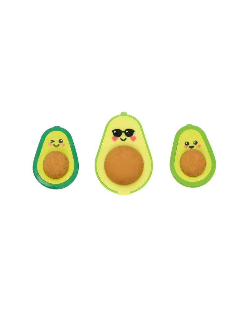 Ooly Avocado Love Erasers & Sharpener