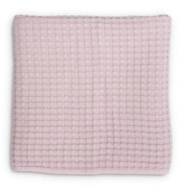 Lulujo Boho Waffle Blanket - Ballet Slipper