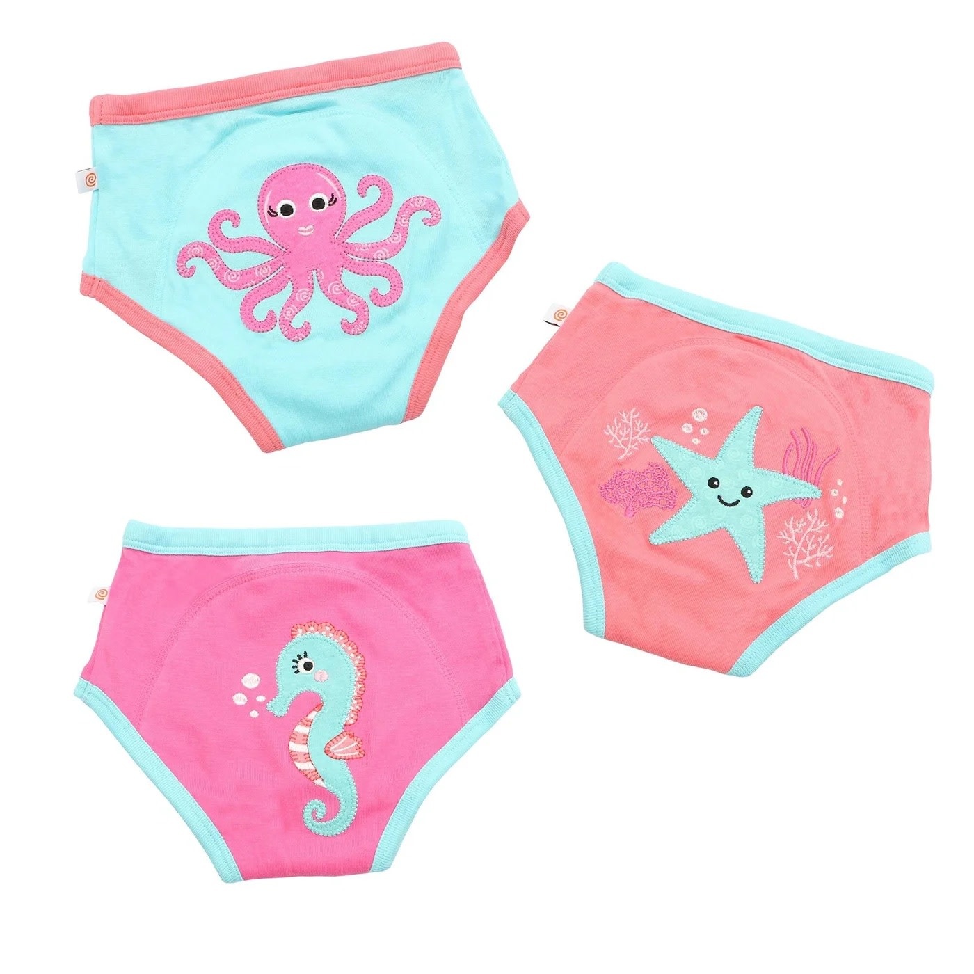 Fairy Tails ORGANIC Girls Potty Training Pant 3 pc Set - Best Dressed Tot -  Baby and Children's Boutique