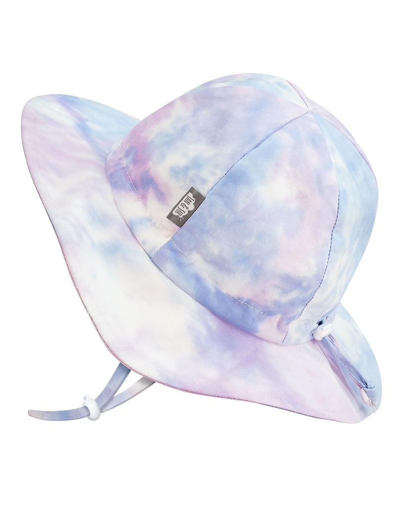 Cotton Candy Tie Dye Floppy Hat 