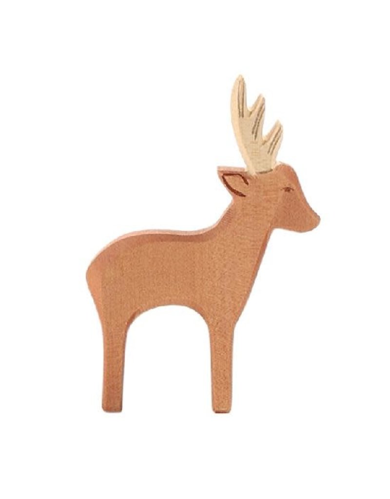 Ostheimer Wooden Toys Deer, Male Buck