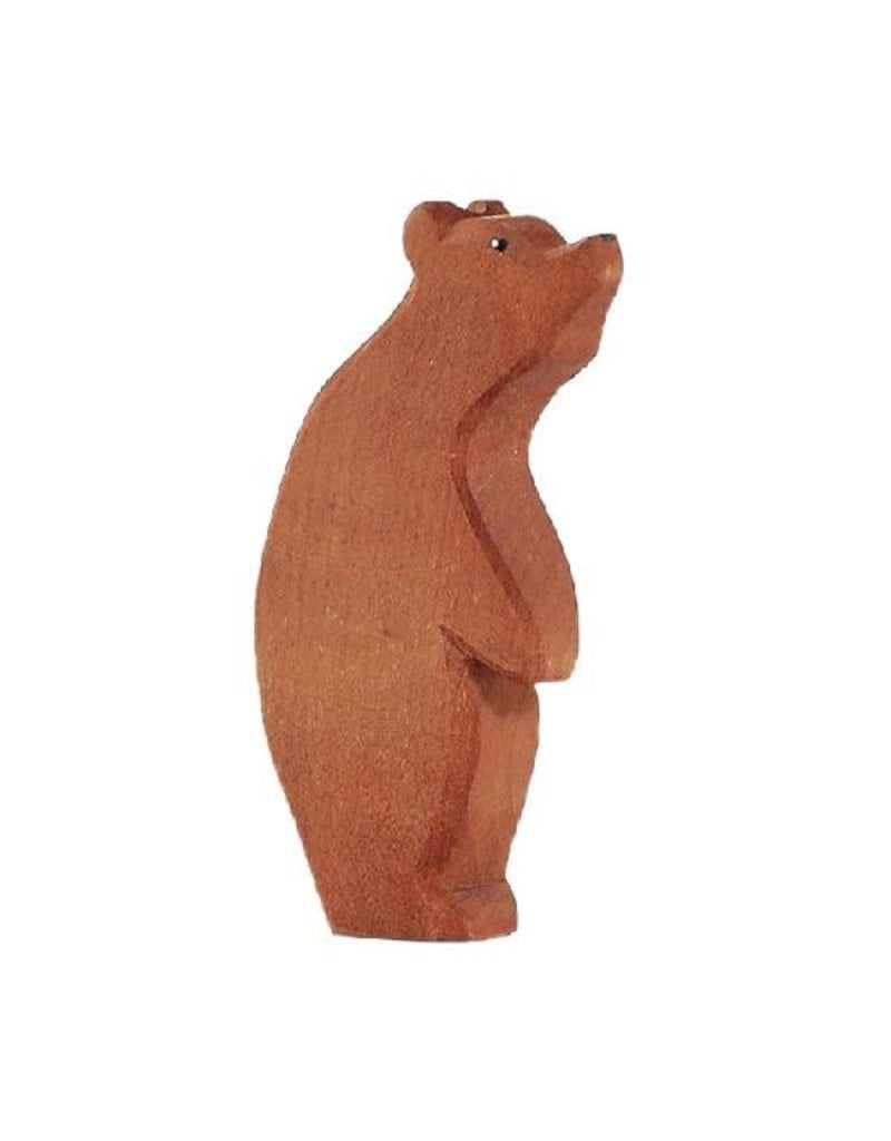 Ostheimer Wooden Toys Bear, Large, Standing w/Head High
