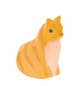 Ostheimer Wooden Toys Cat Sitting