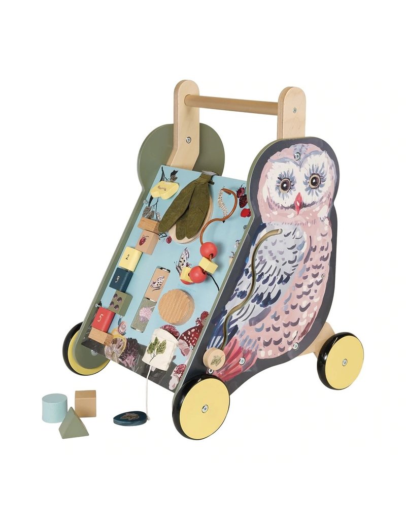 Manhattan Toys Wildwoods Owl Push Cart