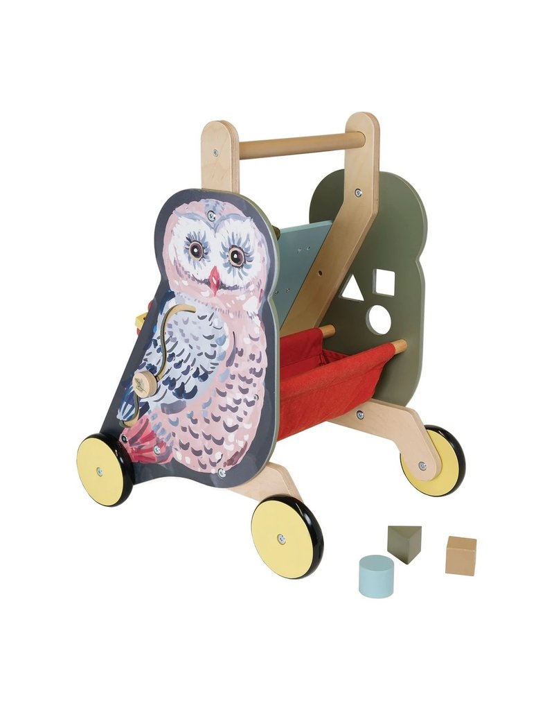 Manhattan Toys Wildwoods Owl Push Cart