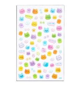 Ooly Itsy Bitsy Stickers - Colourful Cats