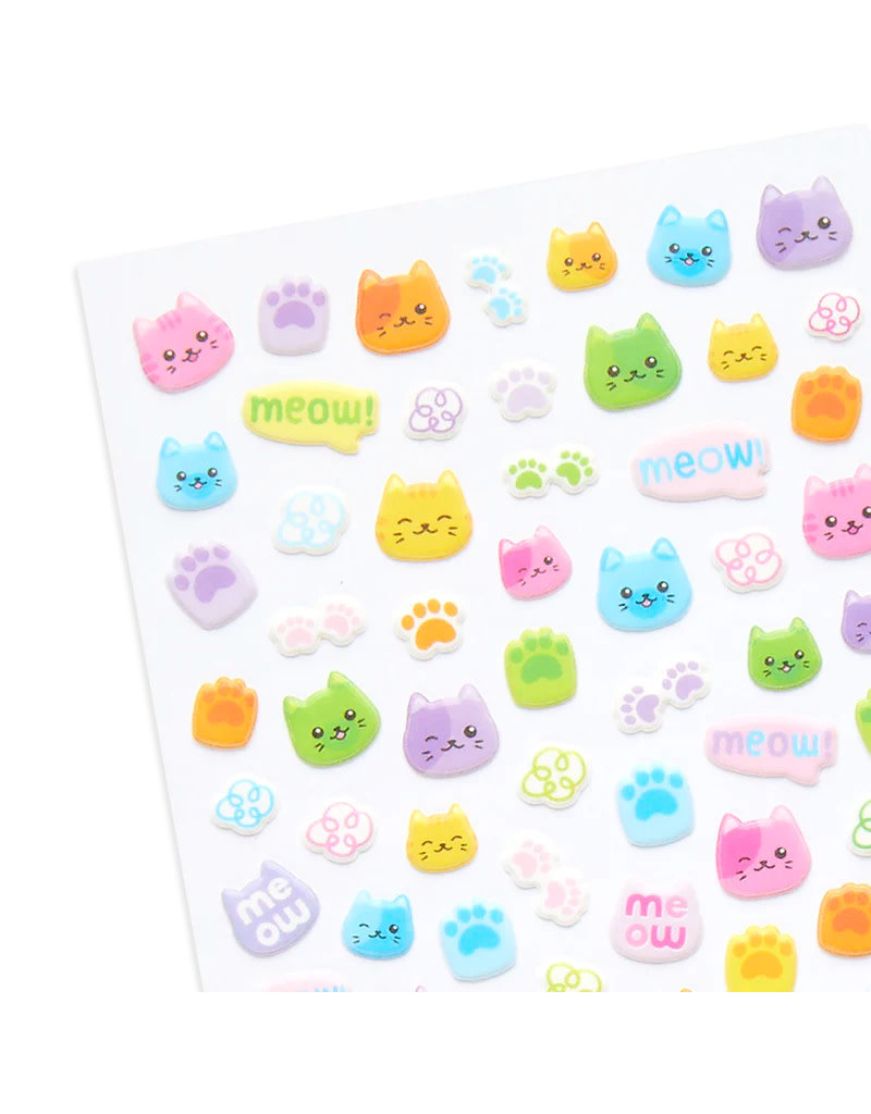 Ooly Itsy Bitsy Stickers - Colourful Cats