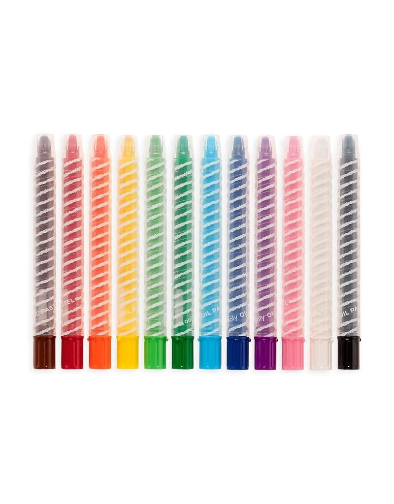 Ooly Twisty Stix Oil Pastels - 12pk