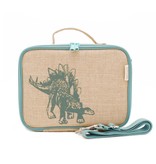 So Young Green Stegosaurus Lunch Box