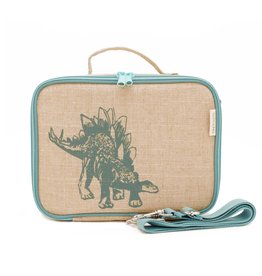 So Young Green Stegosaurus Lunch Box