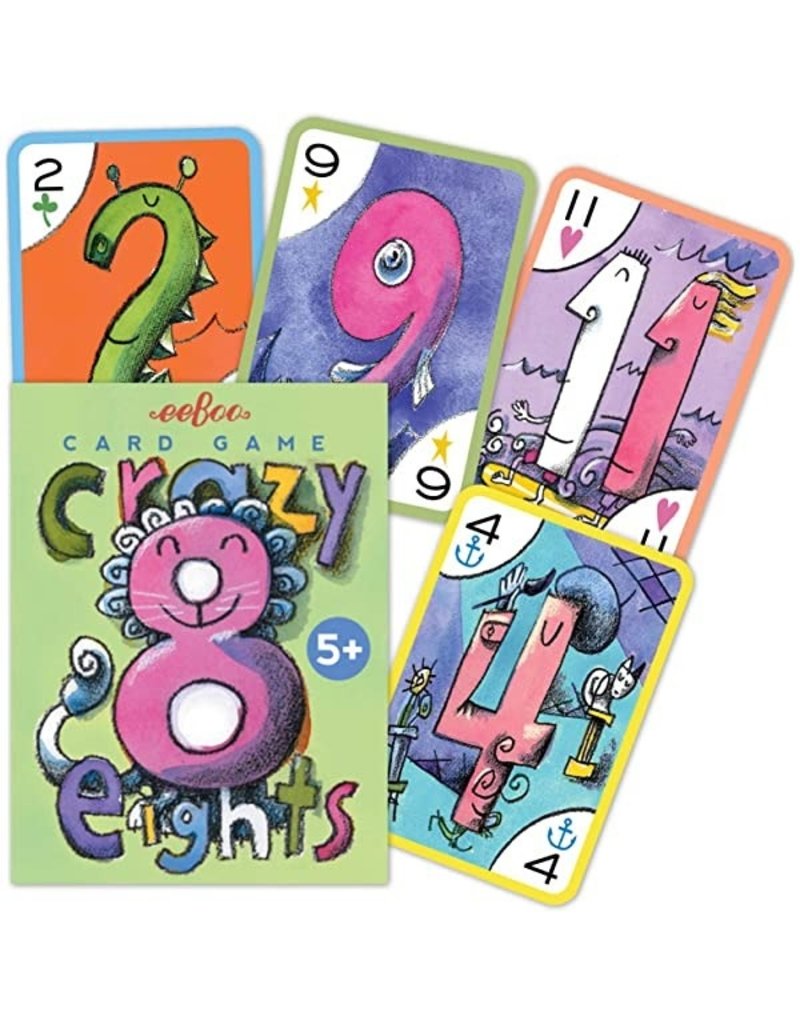Eeboo Crazy Eight Playing Cards