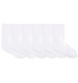 White Crew Socks 6pk