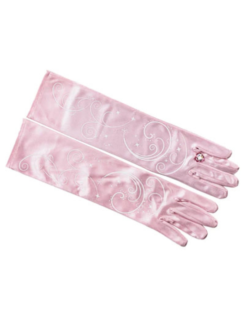 Great Pretenders Princess Swirl Gloves, Light Pink