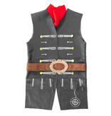 Great Pretenders Skully Pirate Vest, Belt & Scarf, Size 3-4