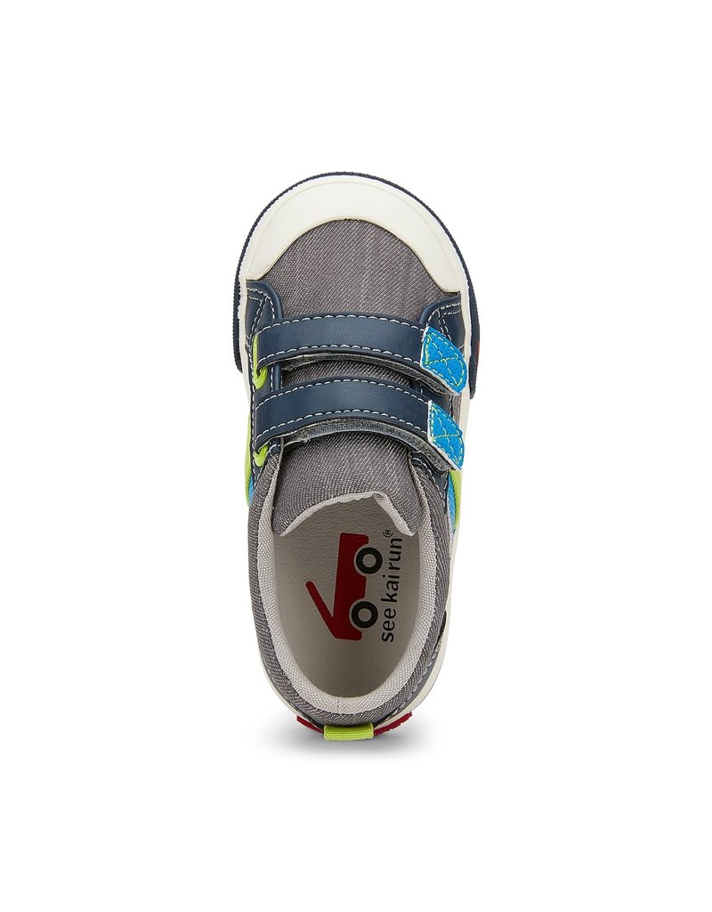 See Kai Run Russell Sneaker Grey/Blue