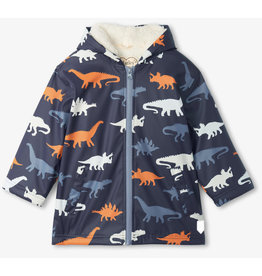 Hatley Dino Silhouettes Colour Changing Raincoat 2T