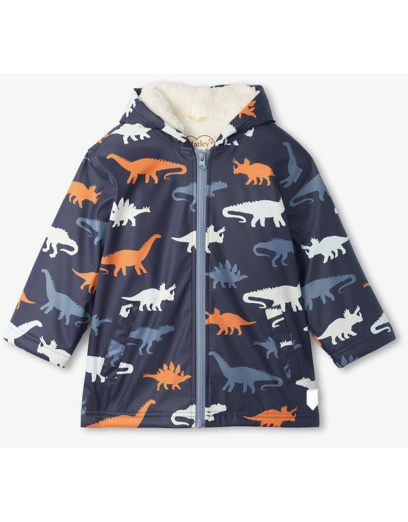 Hatley Dino Silhouettes Colour Changing Raincoat