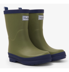 Hatley Forest Green Matte Rain Boots
