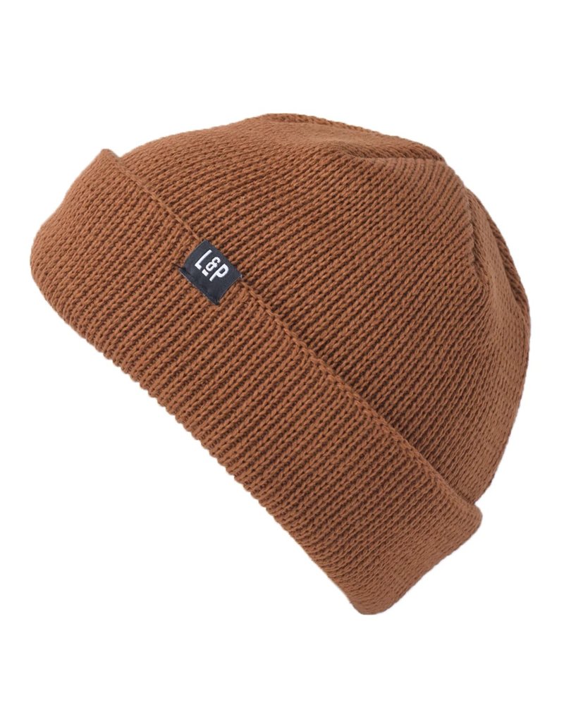 L and P Apparel Brown New York Toque