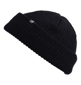 Black Fisherman Beanie